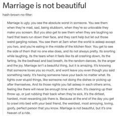 an article about marriage is not beautiful