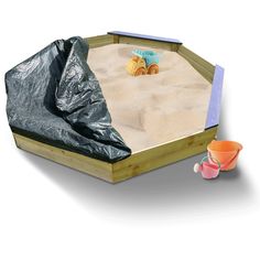 Give the gift of fun with this large and spacious Octagonal Sand Pit! Built from high-quality fir wood, we've designed it with a deep sand pit for endless enjoyment. It comes with a removable fabric cover as standard to easily protect the sand inside. With plenty of space, this octagonal sandpit is the perfect place for kids to play for hours on a summer's day! Sand Pit, Sand Toys, Outdoor Play Equipment, Play Equipment, Fir Wood, Outdoor Play, The Sand, Fabric Covered, The Gift