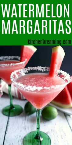 watermelon margaritas with text overlay