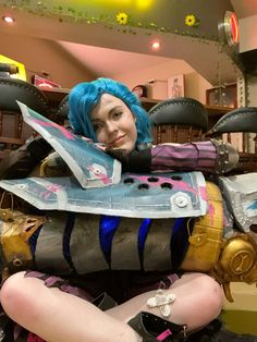 Cutestudios Jinx cosplay from Arcane 
#avcon #arcane #jinx #jinxcosplay #jinxarcane #arcanejinx #arcanecosplay #cosplay #cosplayer #jinxleagueoflegends #leagueoflegends #leagueoflegendscosplay #arcane