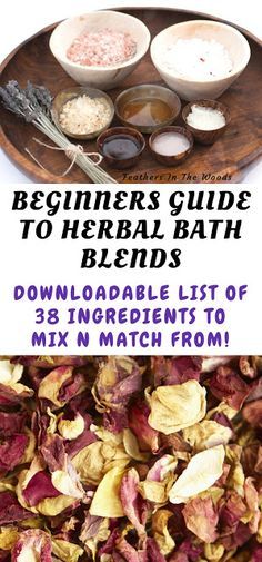 Herb Bath, Bath Soaks, Spiritual Bath, Bath Recipes, Kitchen Herbs, Bath Tea