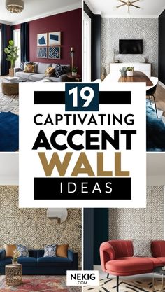 the top 10 captivating accent wall ideas for living room and dining room in 2019