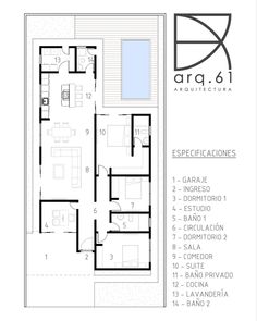 the floor plan for an apartment in barcelona