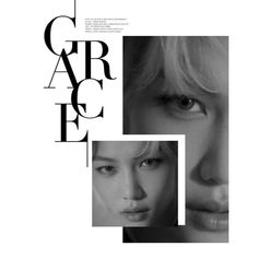 the cover of grace magazine with two women's faces