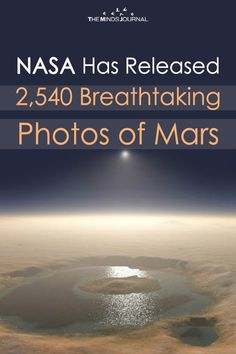 nasa has released 2, 450 breathtaking photos of mars cover art for the book