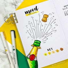 Bujo Trackers, Bullet Journal Mood Tracker, Bullet Journal Flip Through, January Bullet Journal, Bullet Journal Tracker, Bullet Planner, Astuces Diy