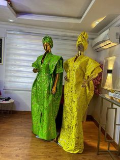 At Haus of Augusta, we are extremely proud to present our exquisite African Print and Embroidered Dress Collection, where timeless traditions meet contemporary fashion to meet the needs of our precious customers. This dress can be wore at high class occasions like weddings, naming ceremonies, church, mosque, and evening parties. Luxury Brocade Wedding Dresses, Elegant Green Dresses With Traditional Patterns, Elegant Green Dress For Traditional Ceremonies, Elegant Green Dress With Traditional Patterns, Gold Dress With Traditional Patterns For Wedding, Luxury Gown For Ceremonies, Green Brocade Dress For Formal Occasions, Green Brocade Formal Dress, Formal Green Brocade Dress