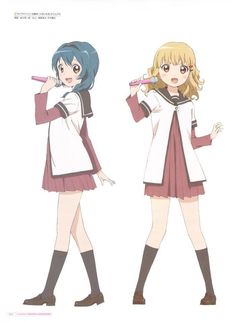 Yuri Wallpaper, Judgemental People, Yuru Yuri, We Are Best Friends, I Love Girls, Anime Character Design, Anime Character, Manga Anime, My Girl