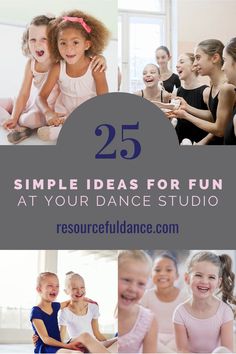 25 simple ideas for fun at your dance studio