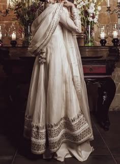 Nikkah Bride Dress, Nikkah Bride, Desi Dress, Pakistani Formal Dresses, Desi Wedding Dresses, Nikkah Dress, Traditional Indian Dress, Pakistani Wedding Outfits, Pakistani Fancy Dresses