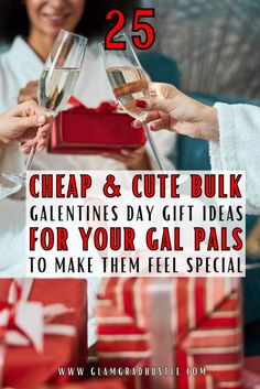 Bulk Galentines Day Gift Ideas, Valentine's gift for friends Ldr Gifts, Best White Elephant Gifts, Gift Ideas For Friends, Galentines Gifts, Ideas For Friends, One Year Anniversary Gifts, Nail It, Friends Valentines