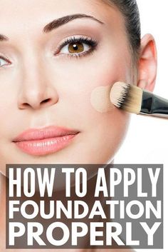 Whether you prefer applying your foundation with a brush, with a sponge, or with your fingers, this collection of tutorials will teach you how to apply foundation and concealer correctly for a flawless face. You don't need to be a beginner to reap the benefits for these videos - there are tips for even the most seasoned makeup artist here! #makeup #makeuphacks #makeuptips #makeupartist #howtoapplyfoundation #makeuptutorial Foundation With A Brush, Winter Make-up, Makeup 2018, Apply Foundation, Makeup Tutorial Foundation, Make Up Tutorials, Fall Makeup Looks, Makeup Mistakes, Winter Makeup