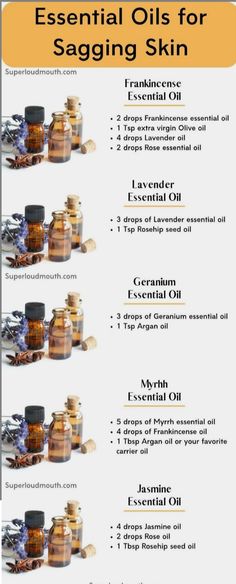 Get Rid Of Saggy Skin, For Skin Tightening, Myrrh Essential Oil, Jasmine Essential Oil, Essential Oils Guide, Frankincense Oil