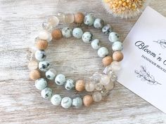 DESCRIPTION: KIWI JASPER ❤️ Known for tranquility, balance, positivity, healing and power! This gorgeous essential oil diffuser bracelet is composed of matte blue Kiwi Jasper gemstones, Selenite Quartz, Champaign Crystal Rondelle and Rosewood Beads. The champagne crystal adds just enough bling to your bracelet. Just add oil! All my bracelets are made with 8MM Beads. LISTING IS FOR ONE BRACELET Each bracelet is packaged in a small jewelry box along with instructions on how to diffuse it. They make great gifts! This bracelet is perfect to wear alone or may be stacked. My bracelets are made with Stretch Magic cord and pre-stretched. Please note that due to the nature of gemstone and wood beads they may vary slightly in appearance from the picture - every bracelet is unique! MEASUREMENT: Brace Kiwi Jasper, Essential Oil Bracelet, Oil Diffuser Bracelet, Aromatherapy Jewelry, Essential Oil Diffuser Bracelet, 8mm Beads, Jasper Bracelet, Small Jewelry Box, Diffuser Bracelets