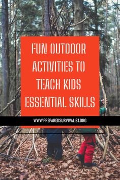 Fun Outdoor Activities to Teach Kids Essential Skills Survival For Kids Outdoor, Shelter Building Survival, Survival Camp For Kids, Kids Survival Activities, Outdoor Survival Activities For Kids, Survival Games For Kids, Outdoor Skills For Kids, Orienteering Activities For Kids, Survival Activities For Kids