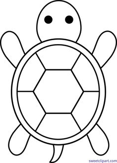 a black and white drawing of a turtle