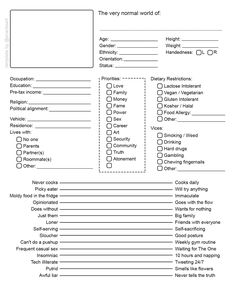 the very normal world of worksheet is shown in this printable version, which includes