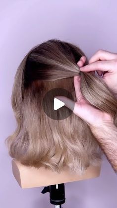 Joseph I'Anson on Instagram: "Who struggles getting Short Mid-length hair into a hairup? Well Im here show you just how easy it can be with my easy to follow hair tutorial. This faux braid is soo beautiful and perfect for whatever the occasion dress it up dress it down it’s always going to look fabulous!!!! What do you guys think of this style? L’IMAGE Mannequin - “DENISE” from @equip_the_creative use code Joseph10 at the checkout to get 10% off your order. Created using @revlonprofessionaluk style Masters. #hairinspo #hairtutorial #beyondtheponytail #reel #reelitfeelit #hairup #hairups #hairupdo #updo #updos #updotutorial #bridalhair #hairideas #weddinghairdo #weddinghair #bohohair #bohowedding #shorthair #bridalhairinspo #igreels #upstyle #hairwedding #hairupdostyle #updostyles #sh Fine Hair Updo, Medium Length Hair Up, Easy Hair Dos, Love Hairstyles, Short Hair Updo Tutorial, Easy Updos For Medium Hair