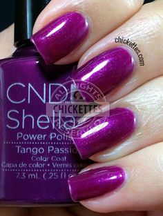 nails.quenalbertini: CND Shellac Paradise Collection Summer 2014 - Tango Passion Gelled Nails, Gel Polish Swatches, Shellac Colours, Cnd Shellac Colors, Cnd Nail Polish, Shellac Nail Colors, Cnd Colours, Cnd Shellac Nails, Nail Bling