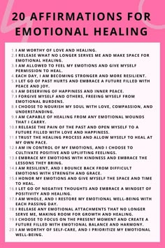 Self Awareness Affirmations, Tips For Healing, Healing Self Care, Healing Shame Affirmations, Emotional Strength Affirmations, Affirmation For Emotional Healing, Mental Healing Affirmations, Self Care Healing