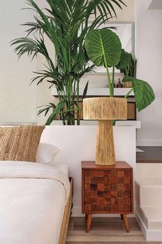 Piso industrial y tropical: dormitorio con muebles de madera y fibra Etnic Style, Cheap Holiday Decor, Cheap Dorm Decor, Rustic Bedroom Decor, Bedroom Trends, Apartment Bedroom Decor, Loft Interiors, Mediterranean Decor, Hippie Home Decor