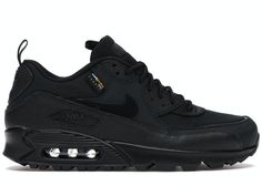 Check out the Nike Air Max 90 Surplus Black available on @StockX Nike Air Max 90 Black, Nike Air Max Black, Nike Air Max Ltd, Air Max 90 Black, Black Nike Sneakers, Nike Air Flight, Sneakers Nike Air Max, Black Shoes Men, All Nike Shoes