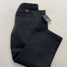 Dickies Women's Black 774 Low Rise Straight Leg Work Pants Size 18 P Cotton Blend New With Tags Thanks For Looking At My Listings. Up For Sale: Pre-Owned, Gently Worn Measures 21.5" Across The Waist When Laid Flat Measures 38.5" From Top Of Waist Band To Bottom Of Hem Along Outside Seam Measures 29" Along Inseam Measures 12.5" Rise Features: Work Pants Size: Womens 18 P Condition: New With Tags Basic Black Bottoms At Cheap Price, 478 Dickies Pants, Dickies Work Pants Black, Dickies 478 Pants, Dickes Pants, Dickies Pants Outfits Women, Dickie Pants, Thrift List, Dickies Overalls