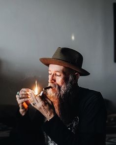 Photography Inspiration Portrait, Its A Mans World, Man Up, Beard Styles, Old Man, Bearded Men, Aesthetic Photography, Cigars