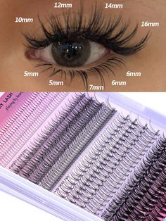 480pcs Lash Clusters Individual Cluster Lash Extensions DIY Multi-Type Mixed Wispy Faux Mink Eyelash Tray Bottom, Spike, Volume Lashes For Self Application At Home     Acrylic  Cluster Lashes   Beauty Tools, size features are:Bust: ,Length: ,Sleeve Length: Lash Strip Lash Extensions, Lash Extensions Individual, Spikey Lash Set, Mink Lashes Extensions Black Women, Lash Extensions Types, Fairy Lash Extensions, Different Types Of Lash Extensions, Bottom Lashes Extensions, Wispies Lashes Extensions