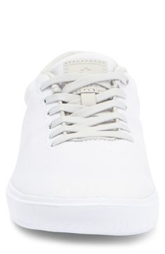 Timeless and versatile with this low-top sneaker is grounded by a flexible sole for lasting comfort and sleek style. Textile upper and lining/rubber sole Imported Sneaker Men, Sleek Style, Sleek Fashion, Low Top, Nordstrom Rack, Light Grey, Rubber Sole, Nordstrom, Sleek