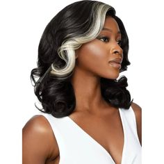 Outre Lace Front Synthetic Lace Front Wig - Bess Get the cut of the moment with our ultra-luxe Lacefront wig collection. Made with the softest lace trim, these wigs feature a seamless and undetectable natural finish, while offering maximum breathability and comfort. While styles are inspired by red carpet and celebrity looks, the pieces are constructed with the perfect everyday fit in mind. Follow these tips and tricks to ensure that your wig stays fresh and continues looking bomb.1. Before wash Lacefront Wig, Wig Collection, Mens Hair Care, Invisible Lace, Halo Hair Extensions, Wavy Style, Halo Hair, Wig Stand, 360 Lace Wig