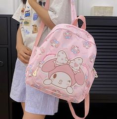 Cartoon Anime Backpack PN6555 ●Size:32*26*16 cm ●Material :nylon (Please allow 1-3cm differs due to manual measurement.As different computers display colors differently,the color of the actual may vary slightly from the above images.Thanks for your understanding.) ●About Shipping: We attach great importance to the orders of each customer and parcel delivery. 1.Processing time: 2-3 business days. 2.Shipping time: 10-15 business days to US, please allow 3-4 weeks shipping to other country.(Shipping times can be affected by variable customs clearance times or public holidays.) Cute Large Capacity Backpack For Study, Kawaii Portable Backpack For Travel, Portable Kawaii Backpack For Travel, Large Capacity Cute Backpack For Students, Harajuku Style Portable Backpack For Daily Use, Pink Portable Backpack For Study, Kawaii Rectangular Backpack With Zipper, Kawaii Rectangular Backpack With Zipper Closure, Kawaii Large Capacity Shoulder Backpack