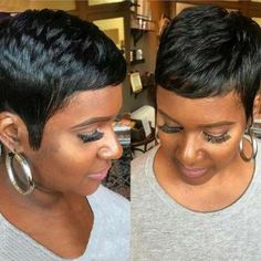 Pixie Wigs, Short Cut Wigs, Short Pixie Wigs, Black Hair Short Cuts, Short Human Hair Wigs, Short Sassy Hair, Sassy Hair, Pixie Cut Wig, Short Black Hairstyles