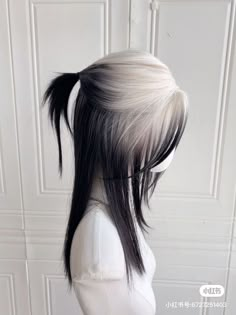 Hair Gradient, Wigs For Men, Wolf Tail, Wig Styling, Blonde Roots, Dye My Hair