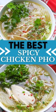 the best spicy chicken pho soup recipe