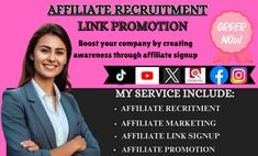 1. #AffiliateMarketing
2. #AffiliateRecruitment
3. #AffiliatePromotion
4. #AffiliateProgram
5. #AffiliatePartnership
6. #AffiliateNetwork
7. #AffiliateSuccess
8. #AffiliateStrategy
9. #AffiliateTips
10. #AffiliateExpert Recruitment Strategy, Marketing Affiliate, Create Awareness, Etsy Account, Marketing Services, Affiliate Programs, Affiliate Marketing, To Grow, Promotion