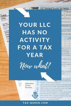 a tax form with the words your lic has no activity for a tax year new what?