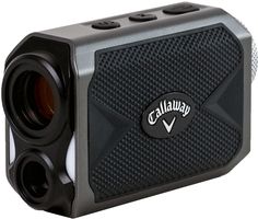 a black and silver camera with the word callaway on it's front side