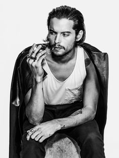 #dylanrieder Jewellery Editorial, Mens Editorial, Leather Men, Beautiful People, A Man