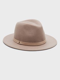 Wool Felt Fedora | Banana Republic Fall Fedora Fur Felt Hat, Fur Felt Fedora For Fall, Fall Fur Felt Fedora Hat, Elegant Solid Fedora For Everyday Wear, Classic Felt Hat For Everyday Fall Wear, Classic Felt Hat For Fall, Fall Fedora With Fur Felt And Flat Crown, Fall Fur Felt Brimmed Fedora, Fur Felt Hat With Short Brim For Fall