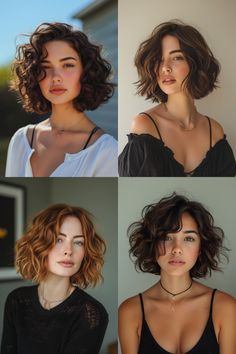 11 Short Wavy Bob Haircuts Trending in 2024 Short Wavy Haircuts, Short Wavy Bob, Wavy Bob Haircuts, Wavy Haircuts, Hair Inspiration Short, Short Curly Haircuts, Haircuts For Wavy Hair, Short Wavy Hair, Penteado Cabelo Curto