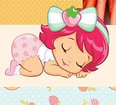 Baby Strawberry Shortcake, Starberry Shortcake, Cute Icons