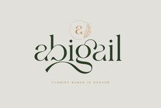 the logo for an italian restaurant called abogal, which is located in denver