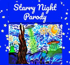 starry night parody is featured in this children's book