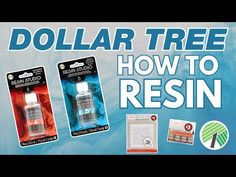 dollar tree how to resin products