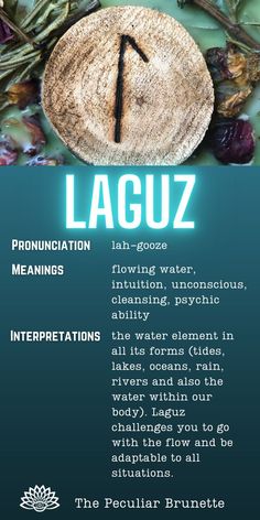 a poster with the words laguaz on it