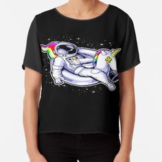 "astronaut in space " T-shirt by MS2021 | Redbubble