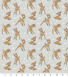 an image of a dog pattern with stars and moon in the sky on a gray background