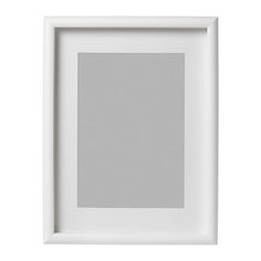 an empty white frame on a white background