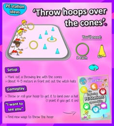 an interactive game for kids to learn how to play with their own hands and feet